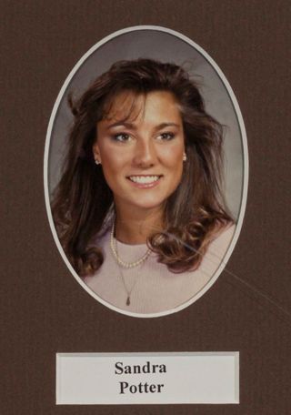 Beta Tau Chapter Composite Detail, Sandra Potter, 1987-1988