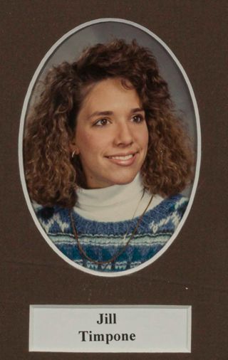 Beta Tau Chapter Composite Detail, Jill Timpone, 1987-1988