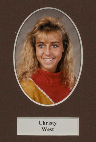 Beta Tau Chapter Composite Detail, Christy West, 1987-1988