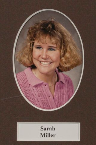 Beta Tau Chapter Composite Detail, Sarah Miller, 1987-1988