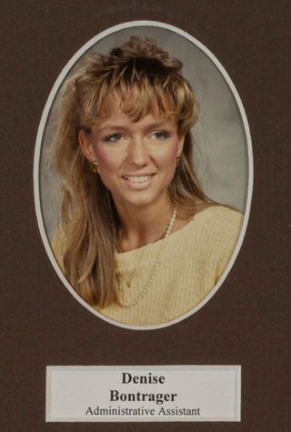 Beta Tau Chapter Composite Detail, Denise Bontrager, 1987-1988