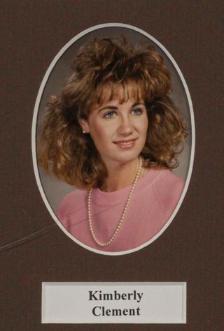 Beta Tau Chapter Composite Detail, Kimberly Clement, 1987-1988