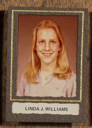 Beta Tau Chapter Composite Detail, Linda J. Williams, 1979-1980