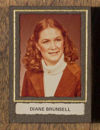 Beta Tau Chapter Composite Detail, Diane Brunsell, 1979-1980