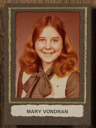 Beta Tau Chapter Composite Detail, Mary Vondran, 1979-1980