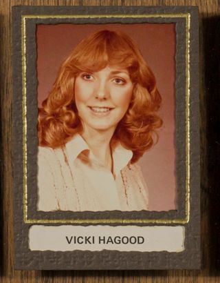 Beta Tau Chapter Composite Detail, Vicki Hagood, 1979-1980