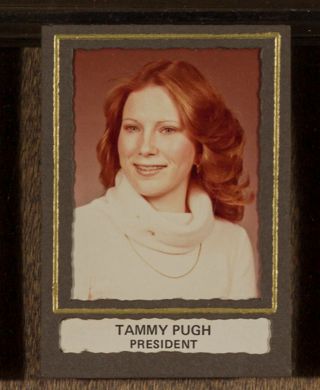 Beta Tau Chapter Composite Detail, Tammy Pugh, 1979-1980