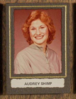 Beta Tau Chapter Composite Detail, Audrey Shimp, 1979-1980