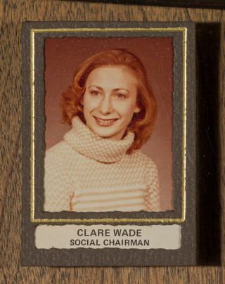 Beta Tau Chapter Composite Detail, Clare Wade, 1979-1980