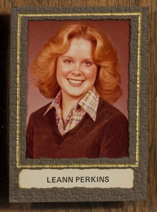 Beta Tau Chapter Composite Detail, Leann Perkins, 1979-1980