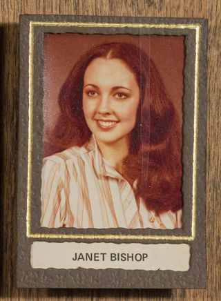 Beta Tau Chapter Composite Detail, Janet Bishop, 1979-1980