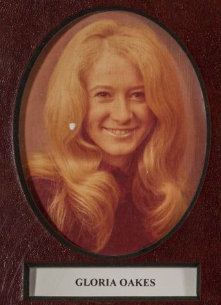 Beta Tau Chapter Composite Detail, Gloria Oakes, 1972-1973