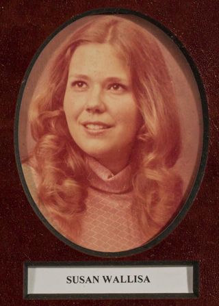 Beta Tau Chapter Composite Detail, Susan Wallisa, 1972-1973