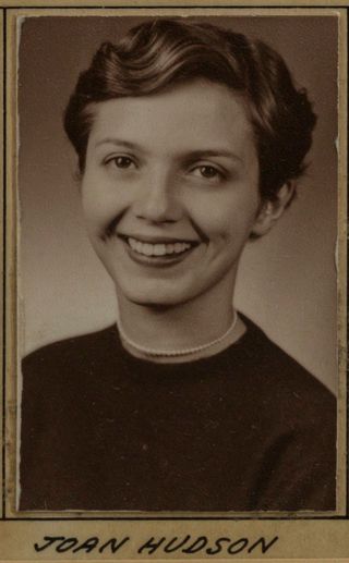 Beta Tau Chapter Composite Detail, Joan Hudson, 1956