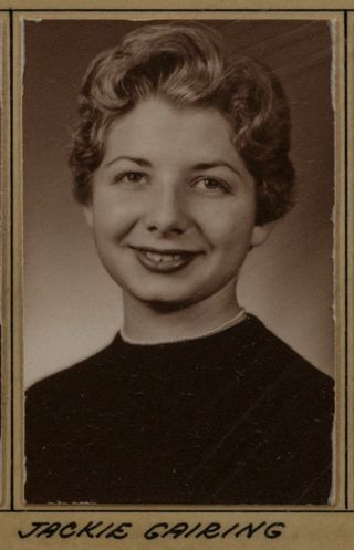 Beta Tau Chapter Composite Detail, Jackie Gairing, 1956