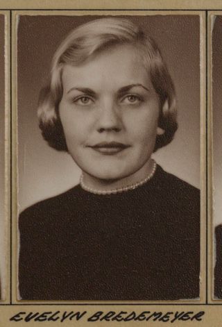 Beta Tau Chapter Composite Detail, Evelyn Bredemeyer, 1956