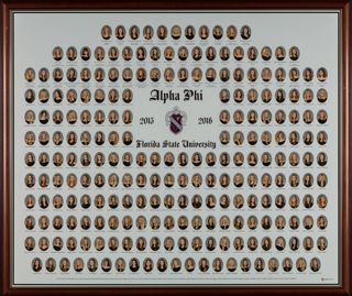 Gamma Phi Chapter Composite Photograph, 2015-2016