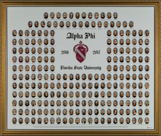 Gamma Phi Chapter Composite Photograph, 2016-2017