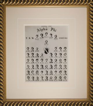 Gamma Phi Chapter Composite Photograph, 1961-1962
