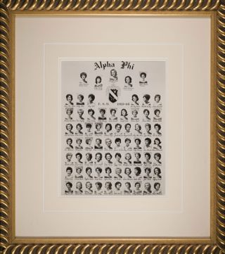 Gamma Phi Chapter Composite Photograph, 1963-1964