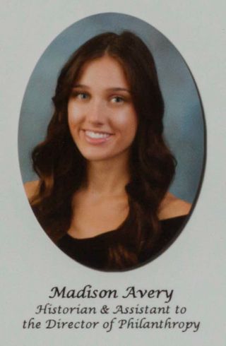 Gamma Phi Chapter Composite Detail, Madison Avery, 2019-2020