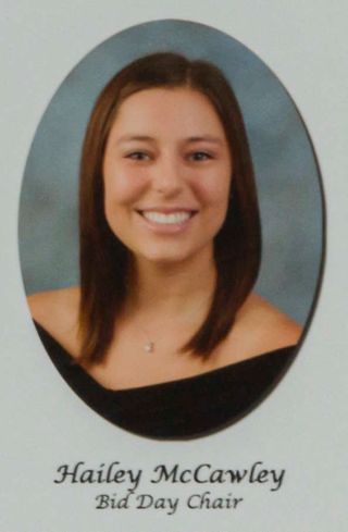 Gamma Phi Chapter Composite Detail, Hailey McCawley, 2019-2020