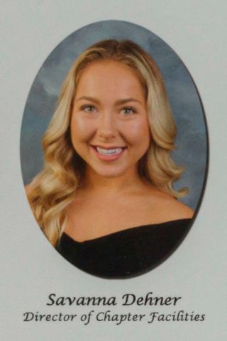 Gamma Phi Chapter Composite Detail, Savanna Dehner, 2019-2020