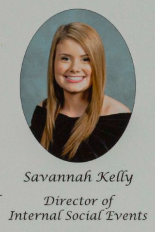Gamma Phi Chapter Composite Detail, Savannah Kelly, 2014-2015