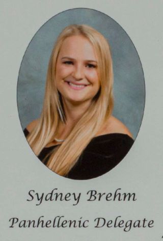 Gamma Phi Chapter Composite Detail, Sydney Brehm, 2014-2015