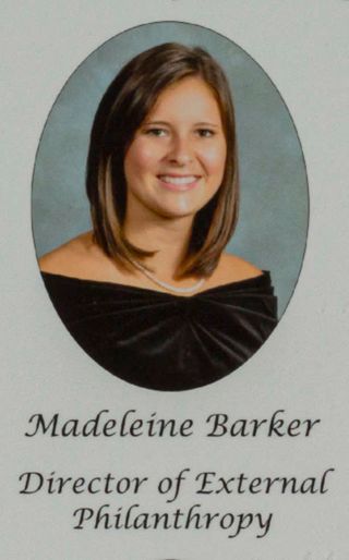 Gamma Phi Chapter Composite Detail, Madeleine Barker, 2014-2015