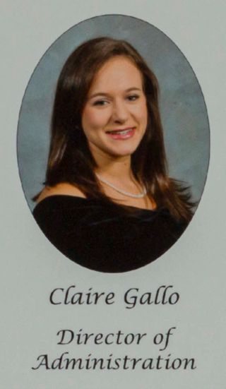 Gamma Phi Chapter Composite Detail, Claire Gallo, 2014-2015