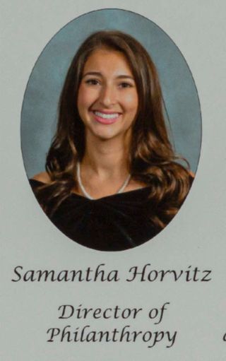Gamma Phi Chapter Composite Detail, Samantha Horvitz, 2014-2015