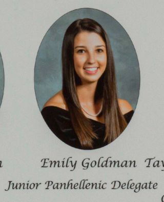 Gamma Phi Chapter Composite Detail, Emily Goldman, 2014-2015