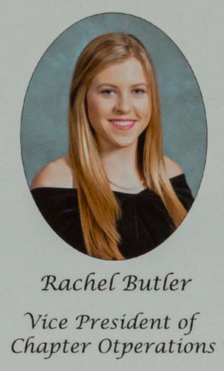 Gamma Phi Chapter Composite Detail, Rachel Butler, 2014-2015