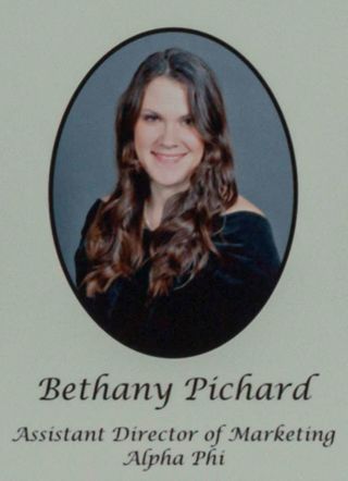 Gamma Phi Chapter Composite Detail, Bethany Pichard, 2012-2013