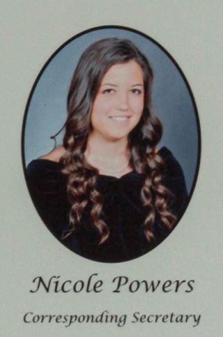 Gamma Phi Chapter Composite Detail, Nicole Powers, 2012-2013