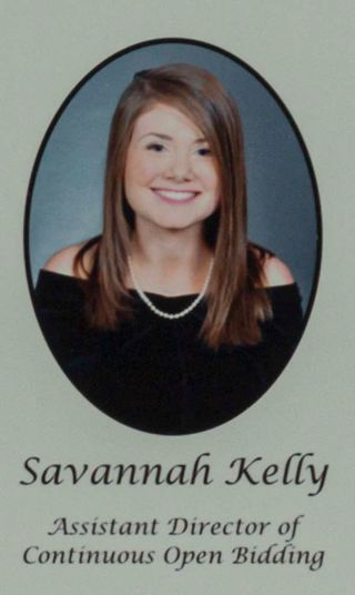 Gamma Phi Chapter Composite Detail, Savannah Kelly, 2012-2013
