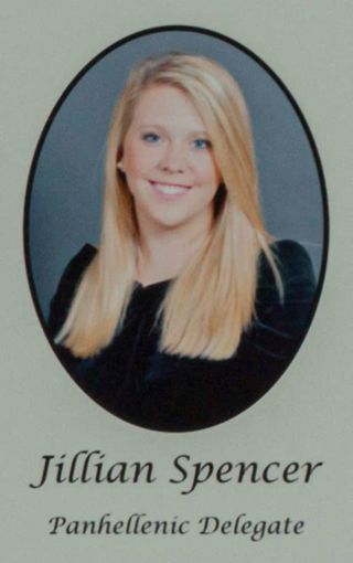 Gamma Phi Chapter Composite Detail, Jillian Spencer, 2012-2013