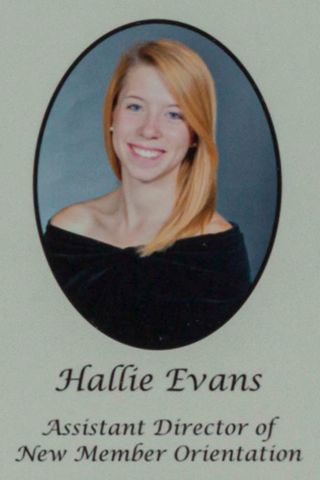 Gamma Phi Chapter Composite Detail, Hallie Evans, 2012-2013