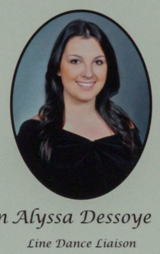 Gamma Phi Chapter Composite Detail, Alyssa Dessoye, 2012-2013