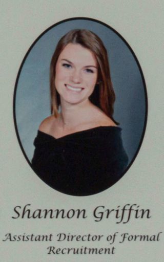 Gamma Phi Chapter Composite Detail, Shannon Griffin, 2012-2013