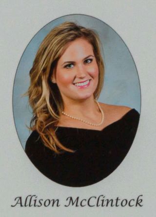 Gamma Phi Chapter Composite Detail, Allison McClintock, 2013-2014