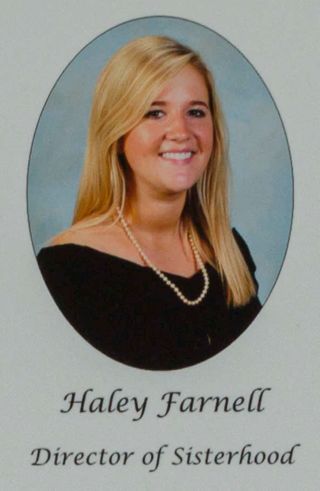 Gamma Phi Chapter Composite Detail, Haley Farnell, 2013-2014