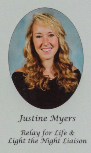 Gamma Phi Chapter Composite Detail, Justine Myers, 2013-2014