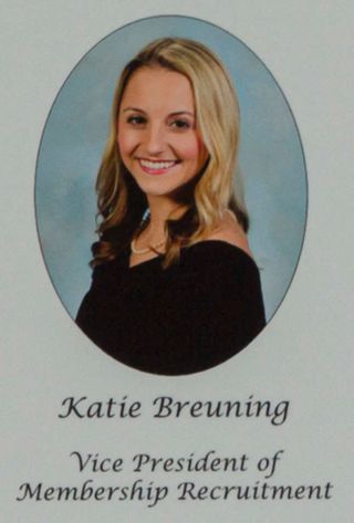 Gamma Phi Chapter Composite Detail, Katie Breuning, 2013-2014