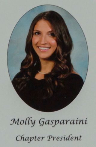 Gamma Phi Chapter Composite Detail, Molly Gasparaini, 2013-2014