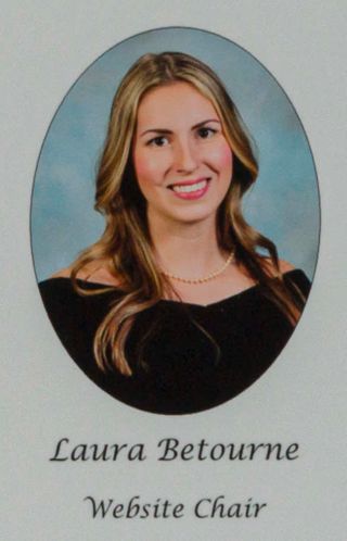 Gamma Phi Chapter Composite Detail, Laura Betourne, 2013-2014