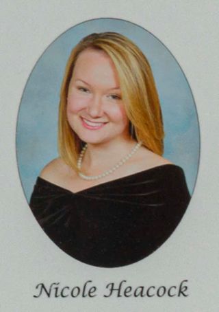 Gamma Phi Chapter Composite Detail, Nicole Heacock, 2013-2014
