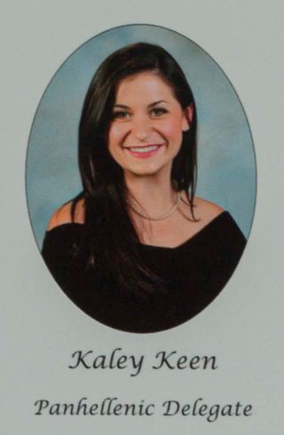Gamma Phi Chapter Composite Detail, Kaley Keen, 2013-2014