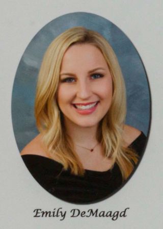 Gamma Phi Chapter Composite Detail, Emily DeMaagd, 2018-2019